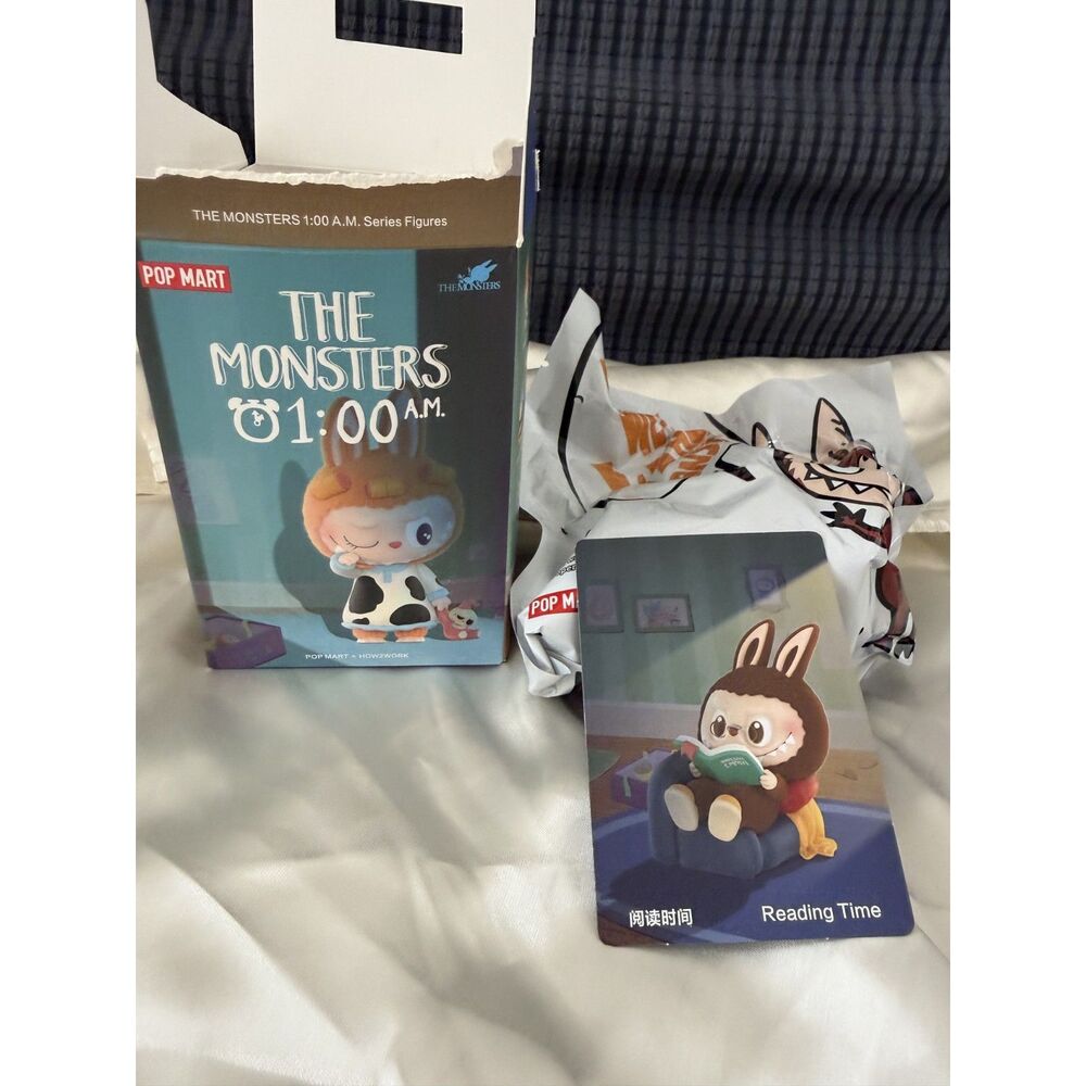 Labubu - The Monsters 1:00 A.M. Series - Reading time & SWEET DREAM TIME